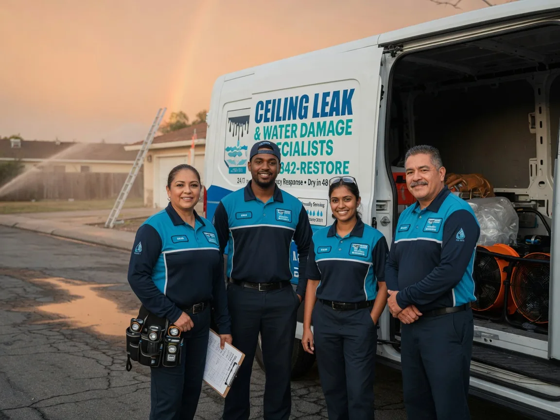 Ceiling Leak Cleanup company in Waterville, PA