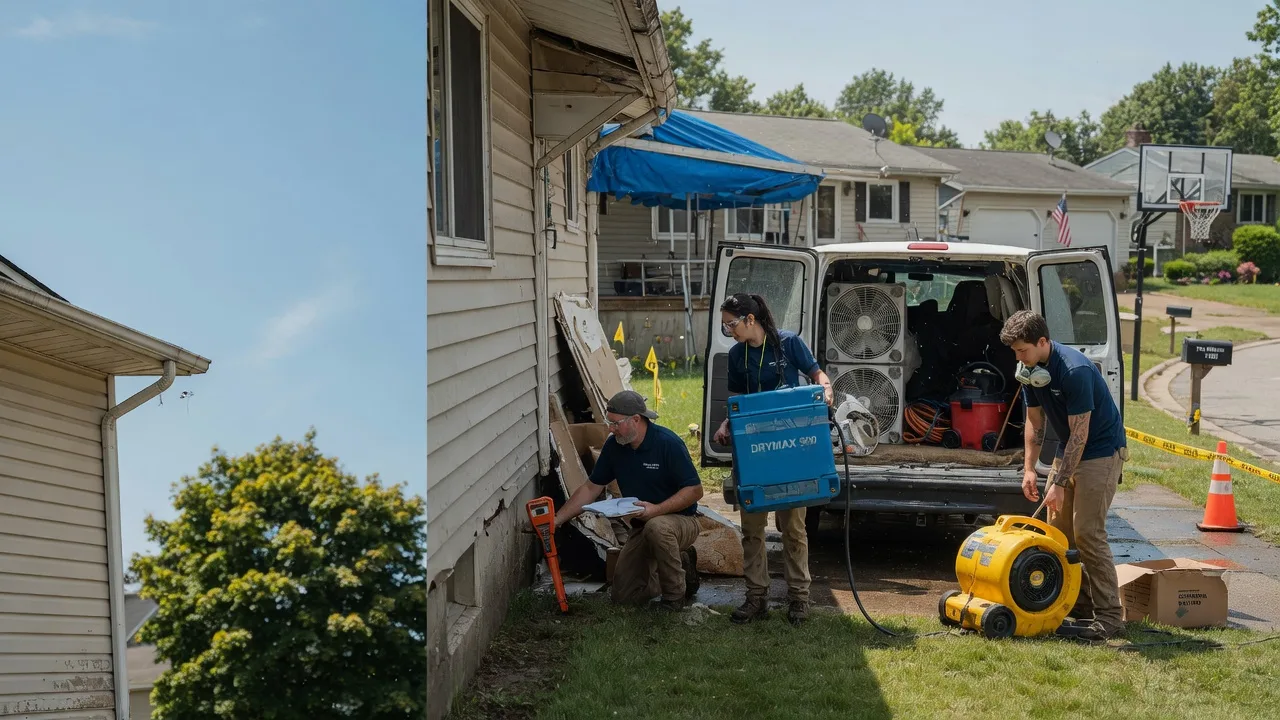 Ceiling Leak Cleanup in Waterville, PA near me