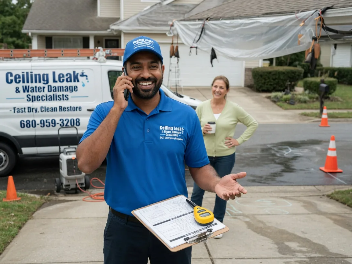 Ceiling Leak Cleanup Waterville, PA FAQs